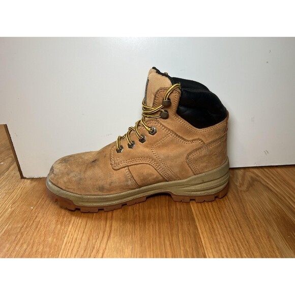 Herman Survivors Boots Mens Size 6W Brown Leather Waterproof Safety Toe Work - Picture 6 of 12